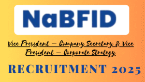 NaBFID Vice President Recruitment 2025