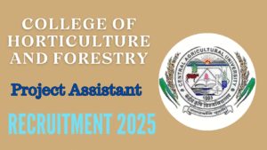 CAU Project Assistant Recruitment 2025
