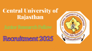 Central University of Rajasthan JRF Recruitment 2025
