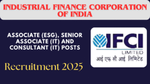 IFCI Recruitment 2025 
