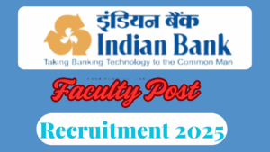 INDSETI Faculty Recruitment 2025