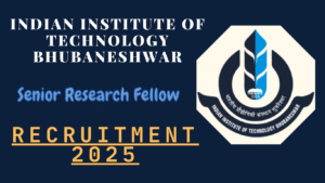  IIT Bhubaneshwar Senior Research Fellow Recruitment