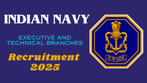 Indian Navy Commissioned Officers Recruitment 2025