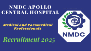 NMDC Medical and Paramedical Professionals Recruitment