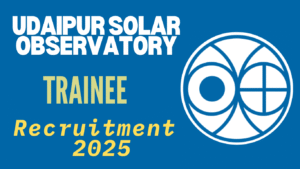 USO PRL Trainee Recruitment 2025
