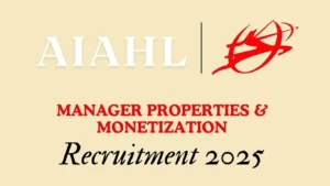 AIAHL Manager Recruitment 2025