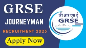 GRSE Journeyman Recruitment 2025