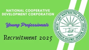 NCDC Young Professionals Recruitment 2025