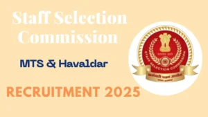 SSC MTS Havaldar Recruitment 2025